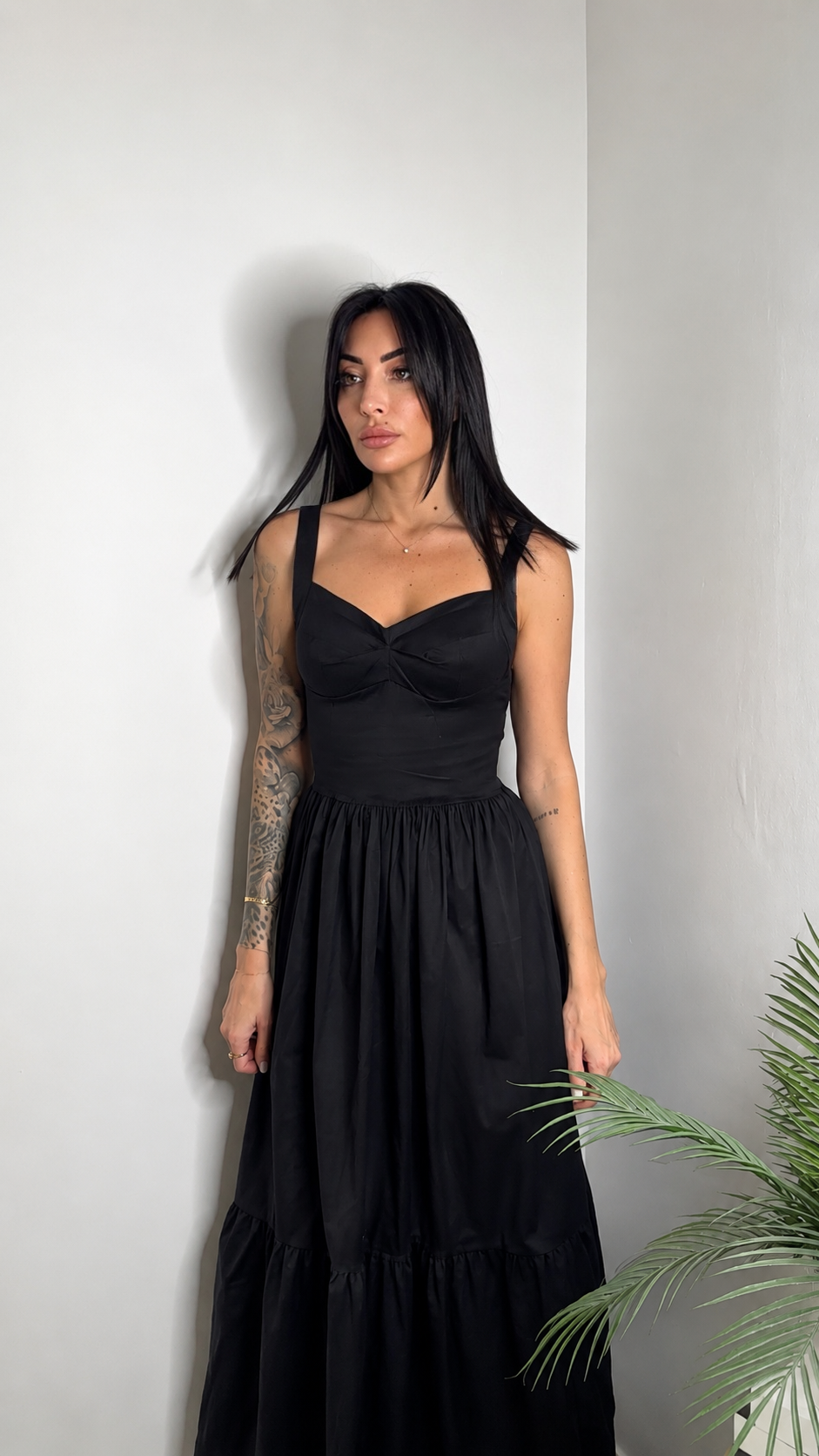 Abito Cotton Black
