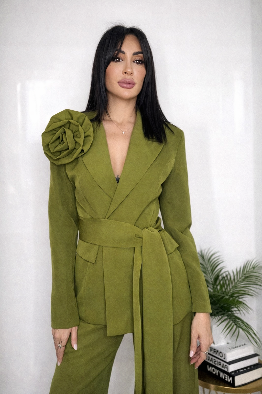 Tailleur Rose Olive