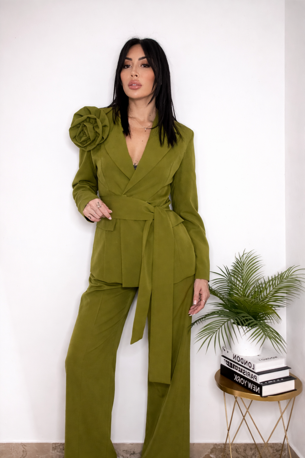 Tailleur Rose Olive