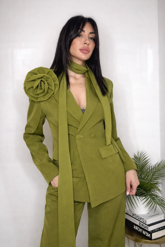 Tailleur Rose Olive