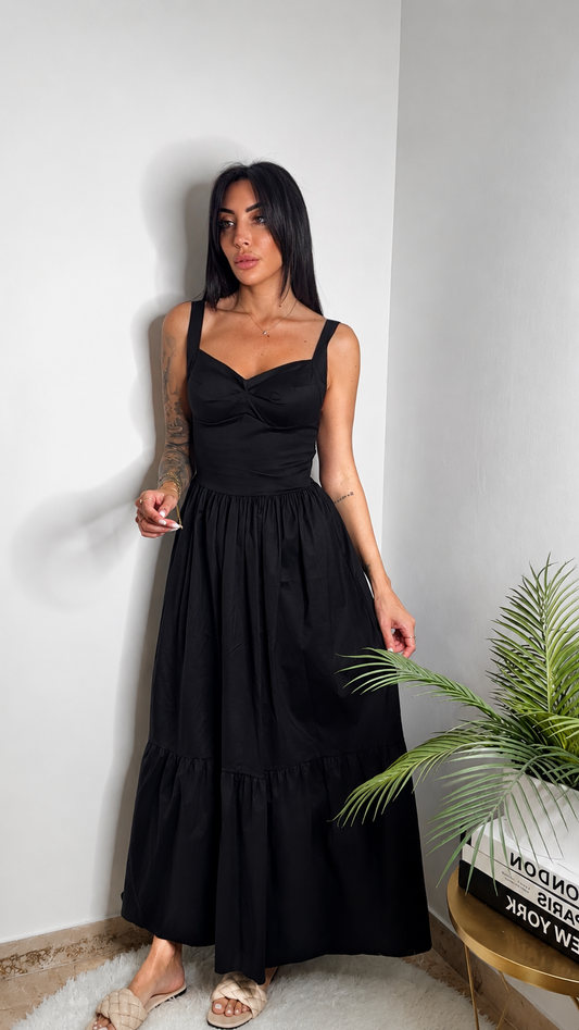 Abito Cotton Black